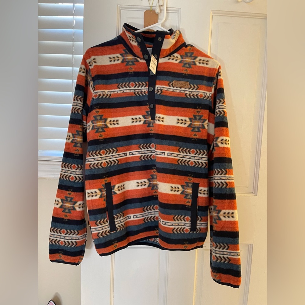 Cozy Western Pullover Fleece